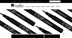 Desktop Screenshot of aguillon.com.mx